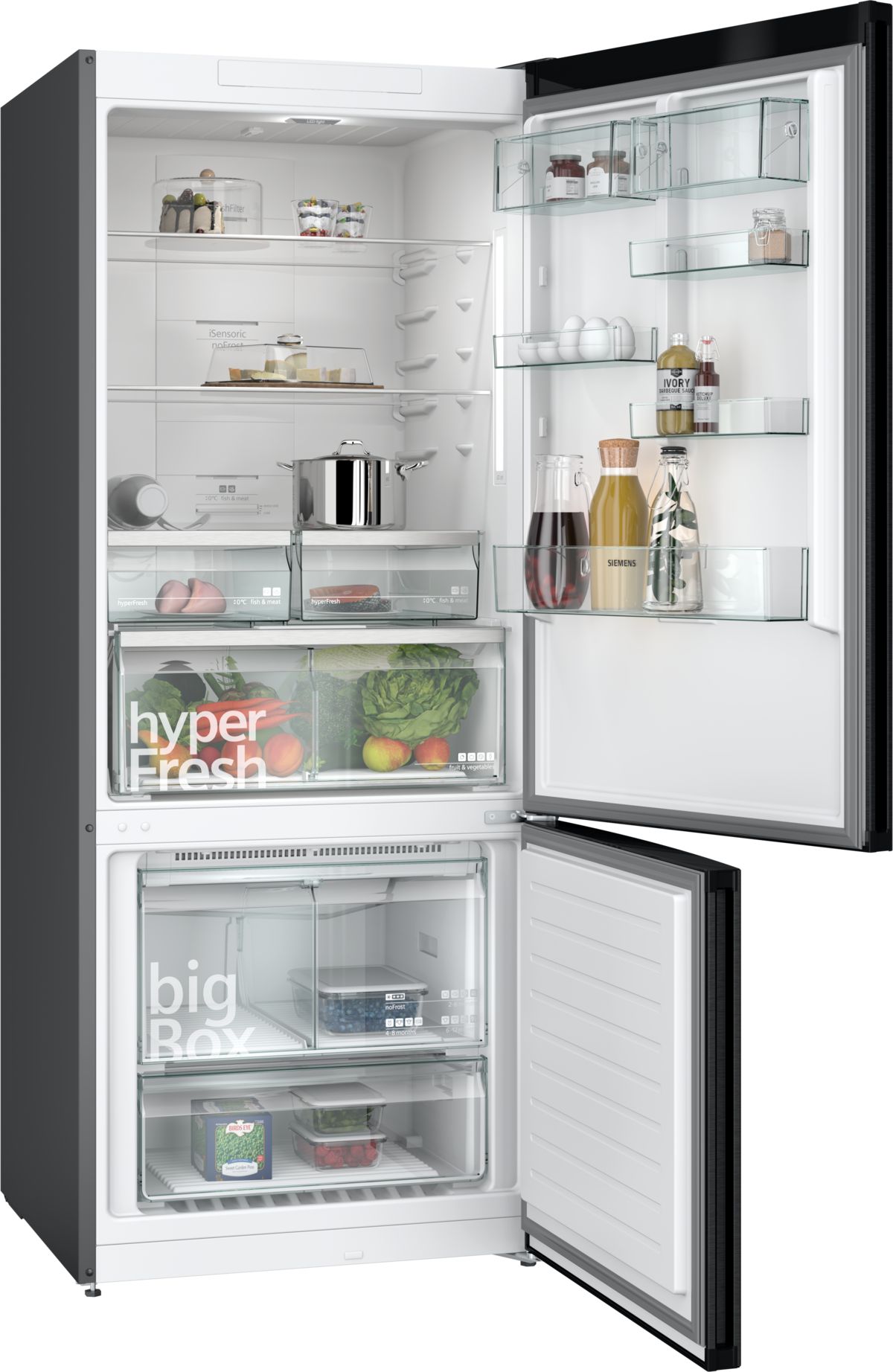 Siemens%20KG76NCXE0N%20Alttan%20Donduruculu%20Buzdolabı%20186%20x%2075%20cm%20BlackSteel%20%20Total%20noFrost