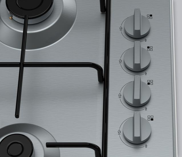 Siemens EB0C5PB80O Doğalgazlı Inox Set Üstü Ocak