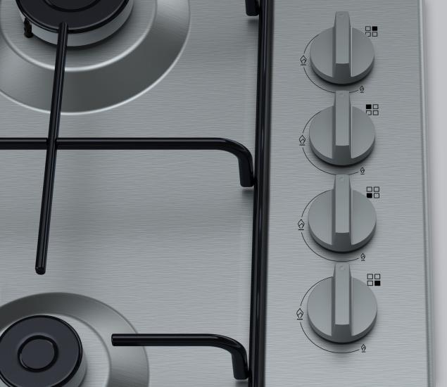 Siemens EB6C5PB82O Kendinden Kumandalı Gazlı Ankastre Ocak