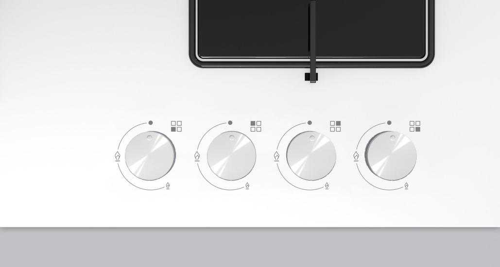 Siemens EN6C2HO12O Wok Gözlü Beyaz Cam Ankastre Ocak