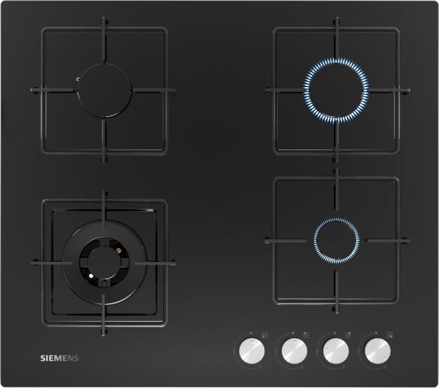 Siemens EN6C6HO12O Gazlı Siyah Cam Ankastre Ocak
