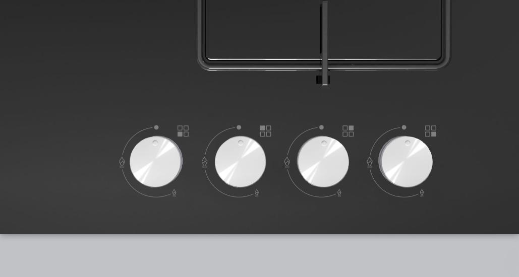 Siemens EN6C6HO12O Gazlı Siyah Cam Ankastre Ocak
