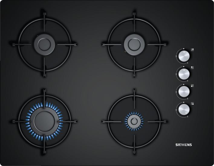 Siemens EO7C6PO10O Siyah Cam Ankastre Ocak