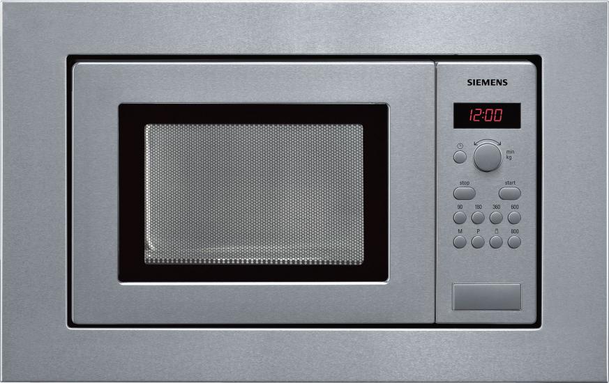 Siemens HF15M561 17 lt Inox Ankastre Mikrodalga Fırın