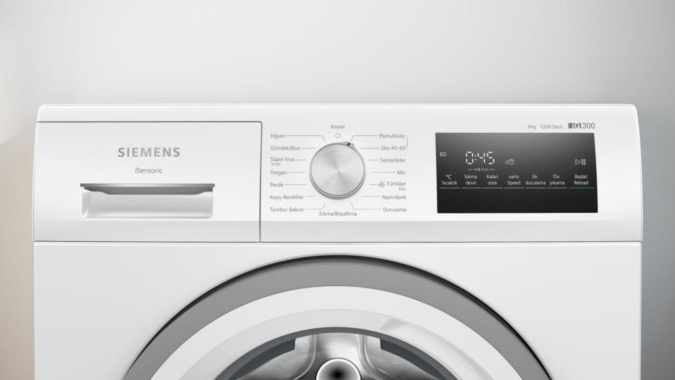 Siemens WM12N200TR Tam Otomatik Çamaşır Makinesi