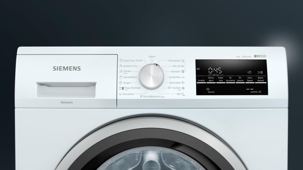 Siemens WM12UT90TR  Çamaşır Makinesi 9 kg 1200 dev.