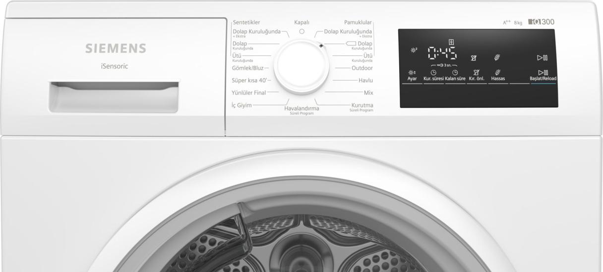 Siemens WT00H200TR  8 kg Çamaşır Kurutma Makinesi