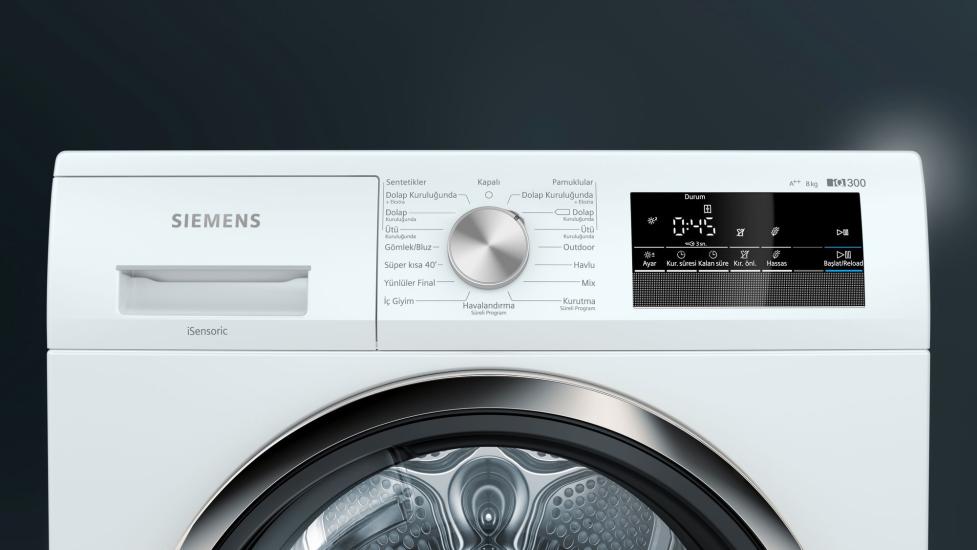 Siemens WT45H201TR A++ 8 kg Çamaşır Kurutma Makinesi