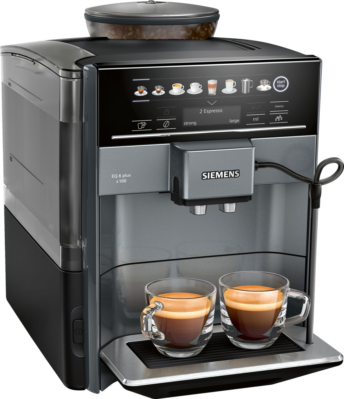 Siemens%20TE651209RW%20Tam%20Otomatik%20Kahve%20Makinesi%20EQ6%20plus%20s100%20Elmas%20Titanyum%20Metalik