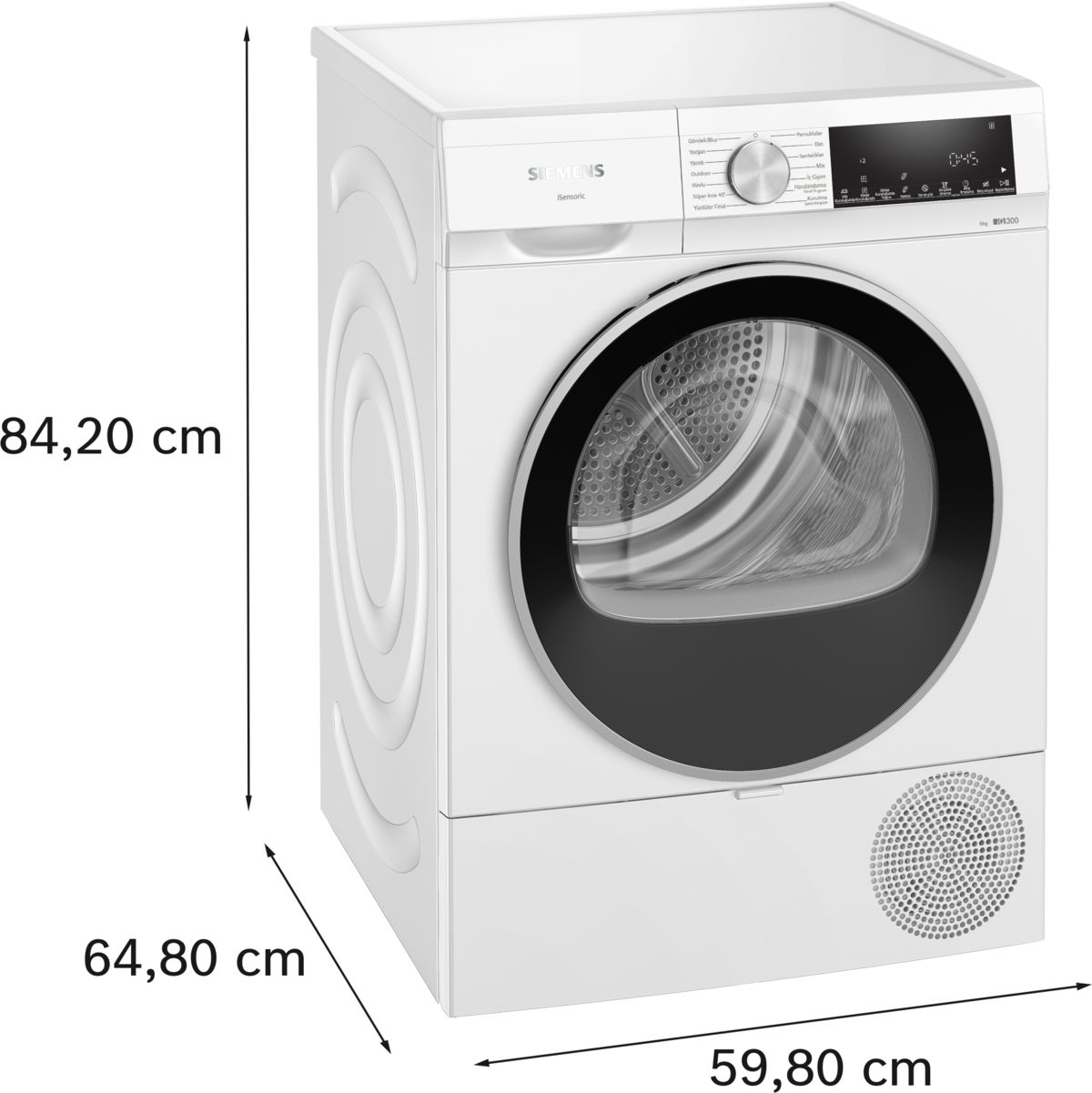 Siemens%20WQ42A201TR%20Isı%20Pompalı%20Kurutma%20Makinesi%209%20kg